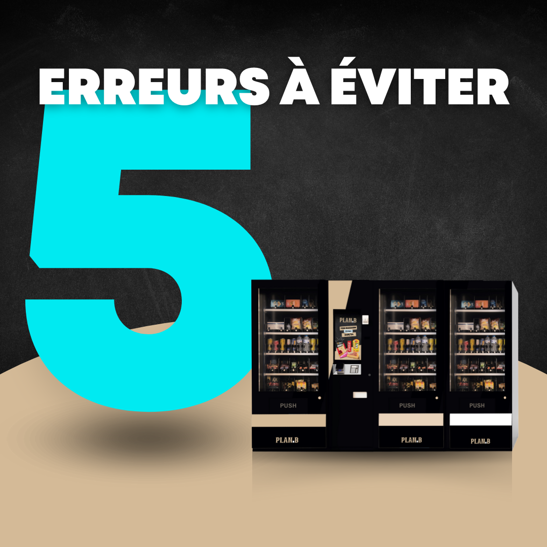 5 erreurs à éviter magasin automatique